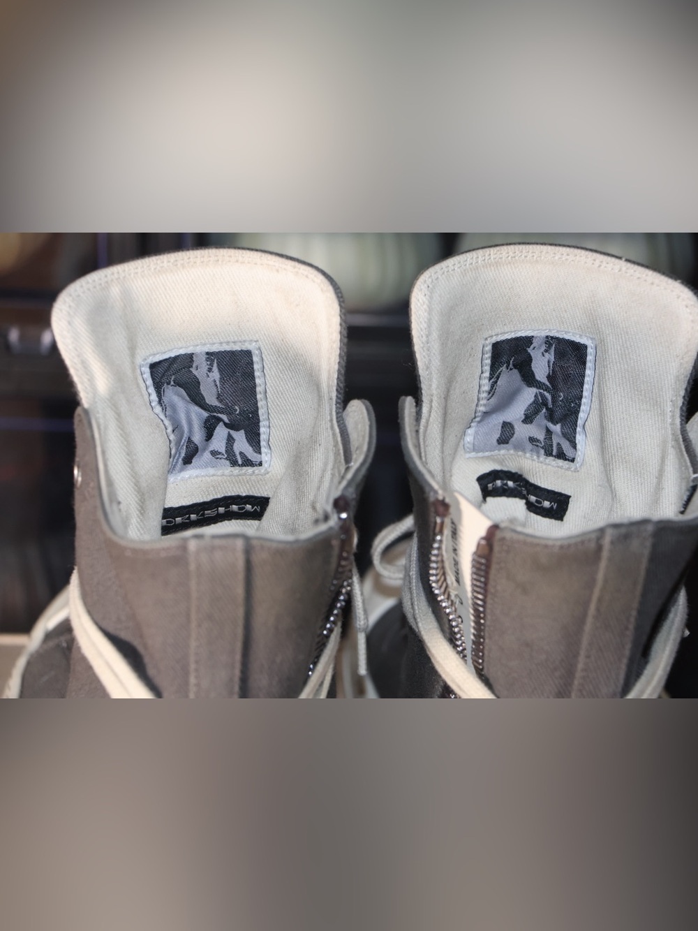 Rick Owens High-Top Ramones - Picture 7 of 9